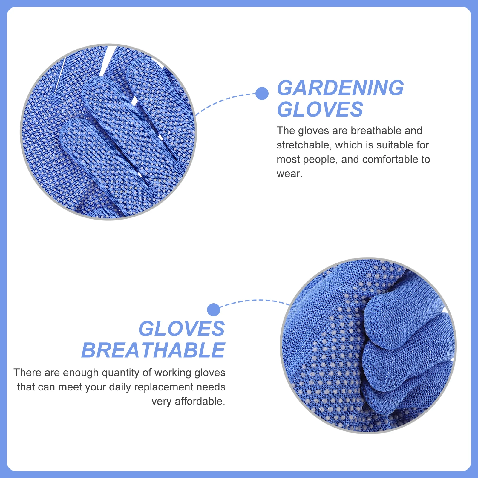

Anti-Slip Anti-Static Gardening Outdoor Work Protective Stretchable Breathable Wear-Resistant for Women Men
