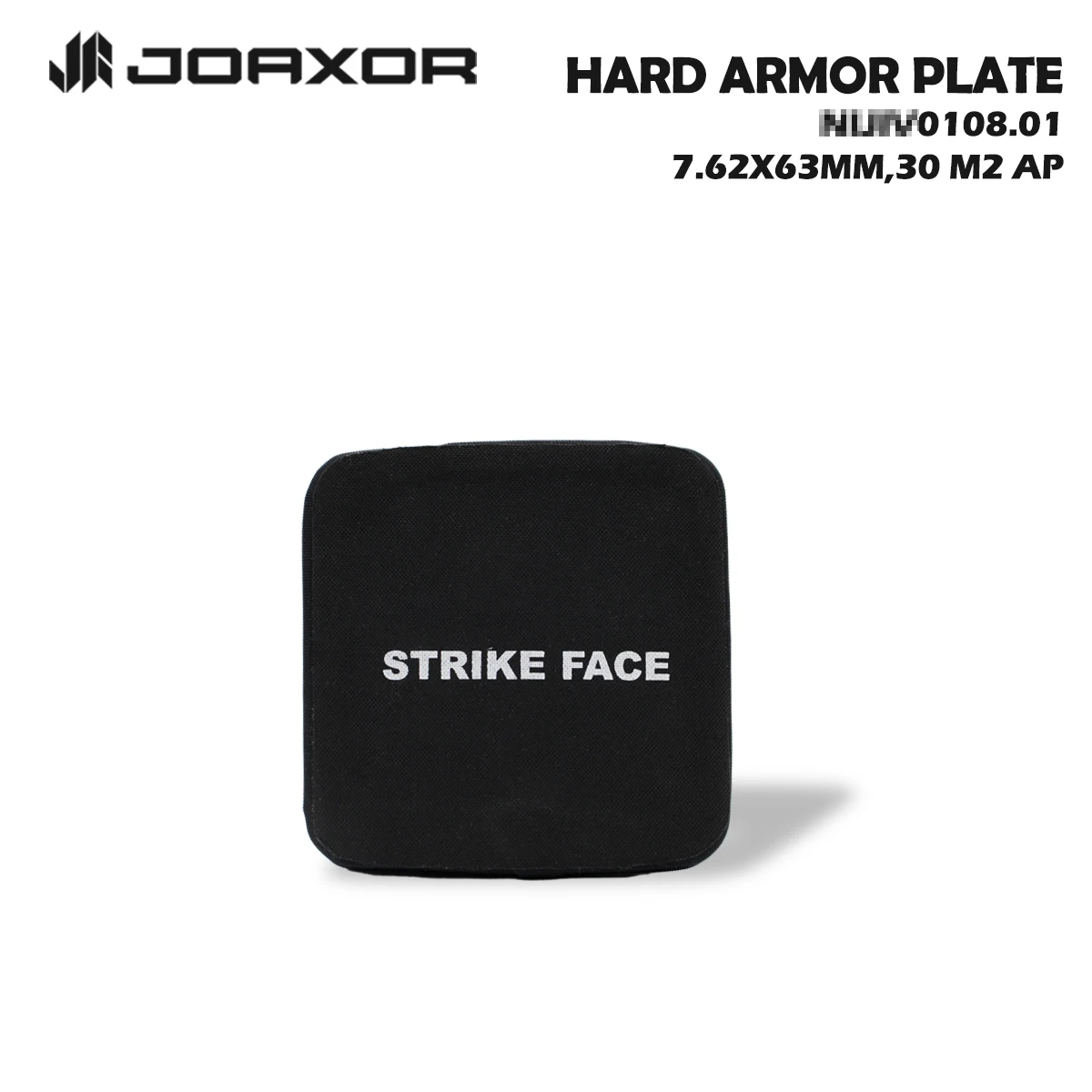 JOAXOR Aluminum Oxide 6''X6''In G6 Bulletproof Panel Ballistic Vest Side Plate Body Armours Waist Hard Armor Plate