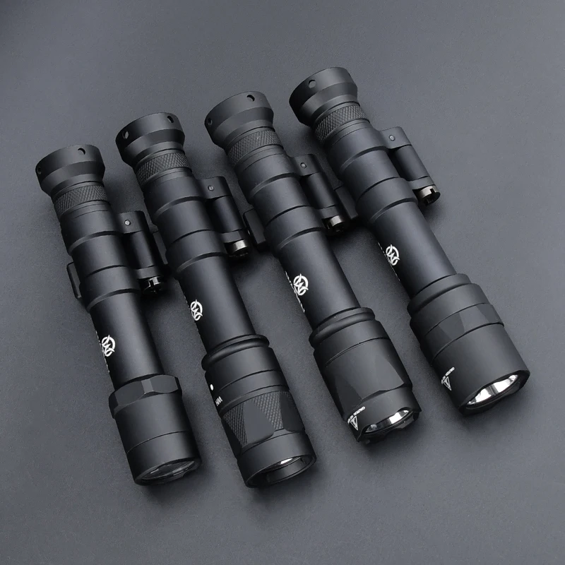 WADSN Tactical M640 Series Flashlight Scout Light M640C M640B M640W Strobe Flashlight Hunting Lighting Light M-LOK Keymod Rail