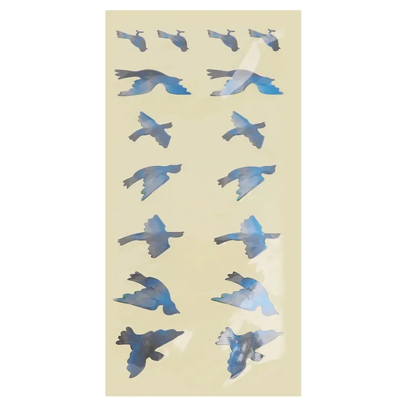 1PCS Bird Pattern Guitar sticker Guitar Fretboard Decor Inlay Stickers Adhesive Marker for Acoustic Electric Guitar