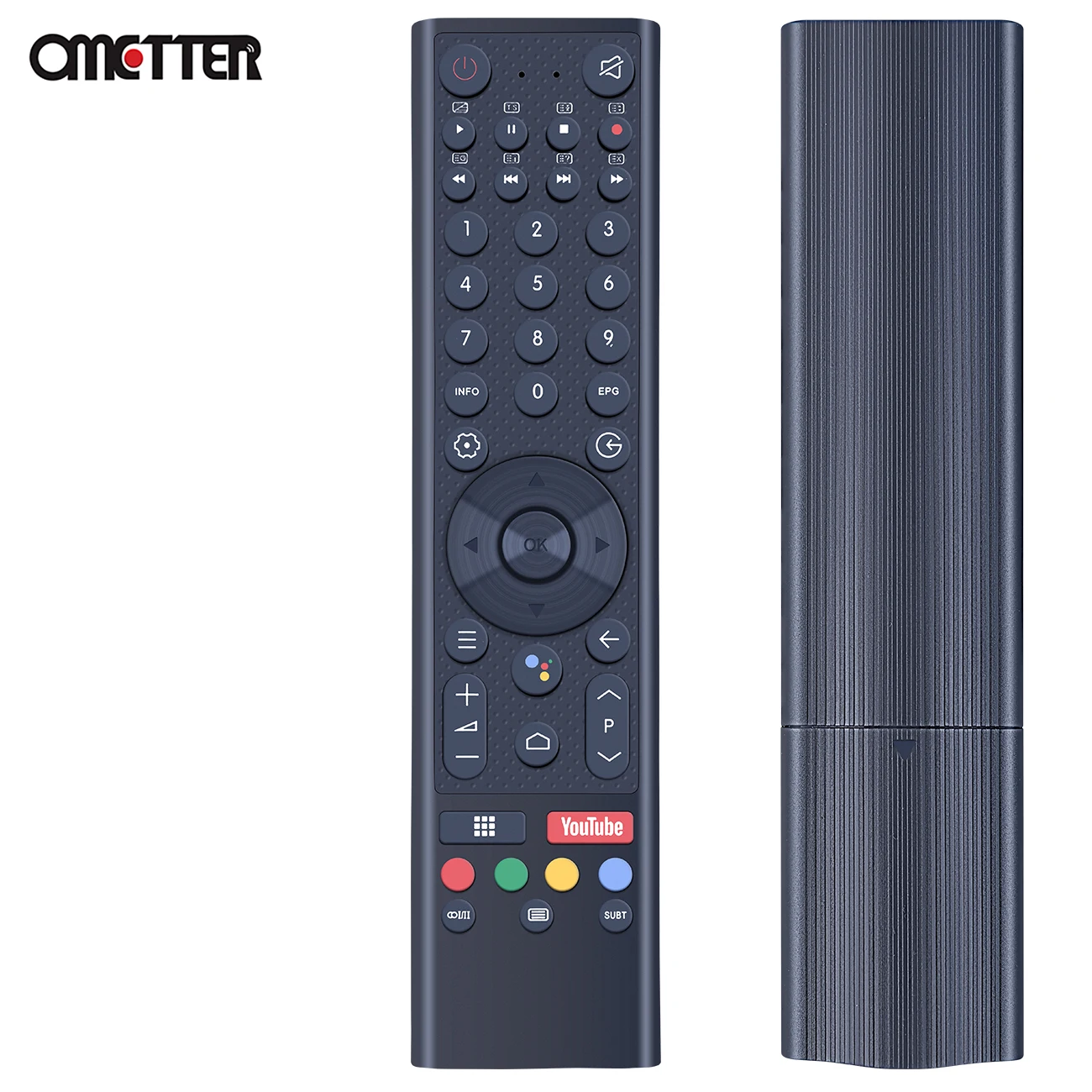 Nouveau pour Changhong TV télécommande remplacer pour les téléviseurs GCBLTVC1GBBT-C2 GCBLTVC1GBBT GCBLTVC1GWBT-HITACHI-1 avec Youtube