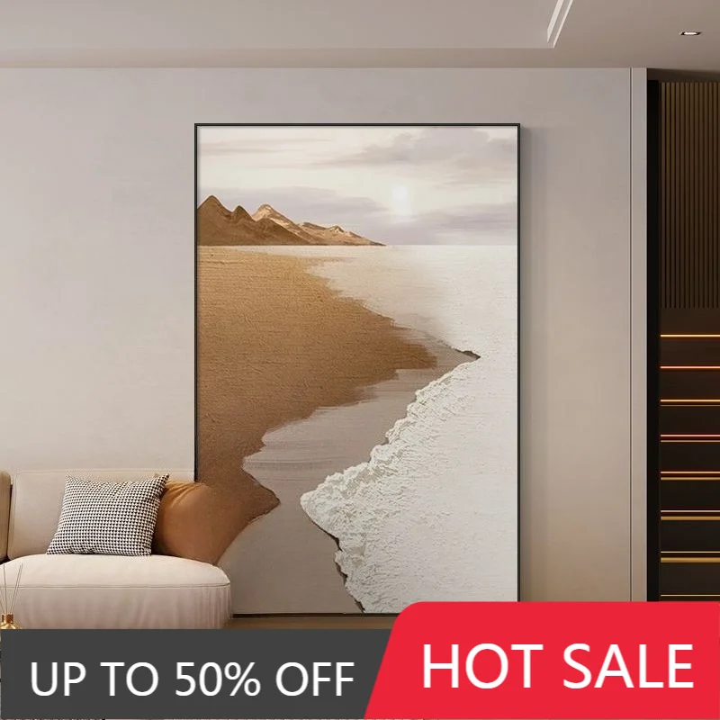 Living Room Framed Wall Painting Abstract Art Wall Paintings Interior Sofas Decorative Ornaments Modern Room Decor Painting