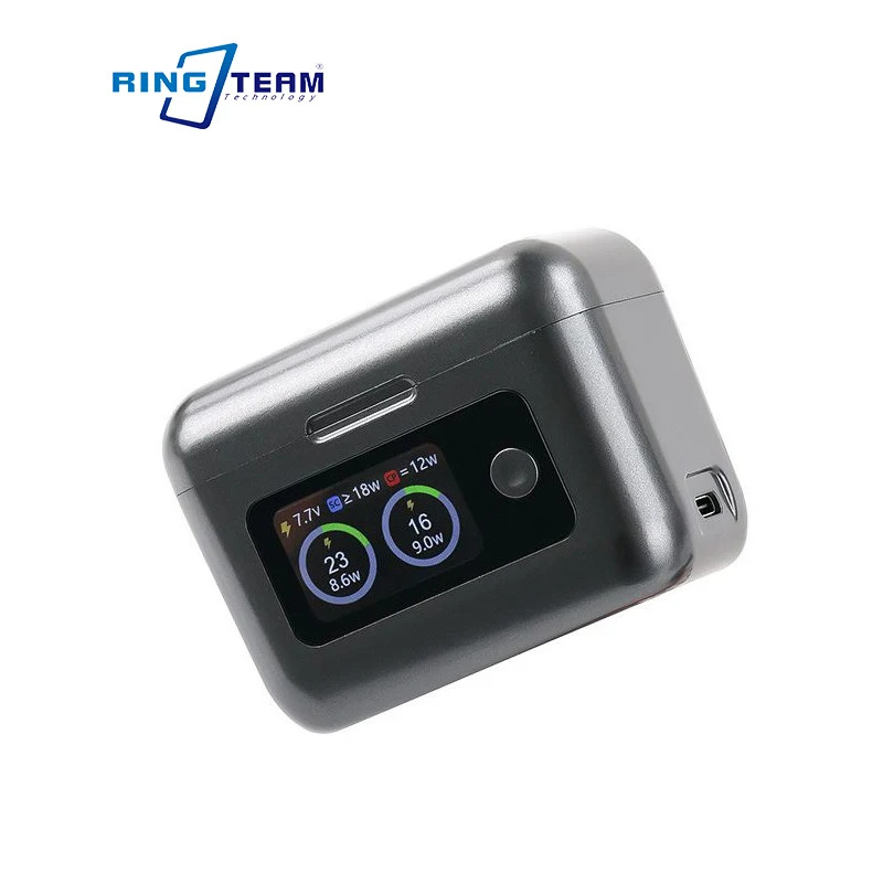 

For Insta360 X5 Dual Battery Charger LCD Screen Display 100-240V PD3.0 PPS Smart Protection Portable Travel Camera Accessory