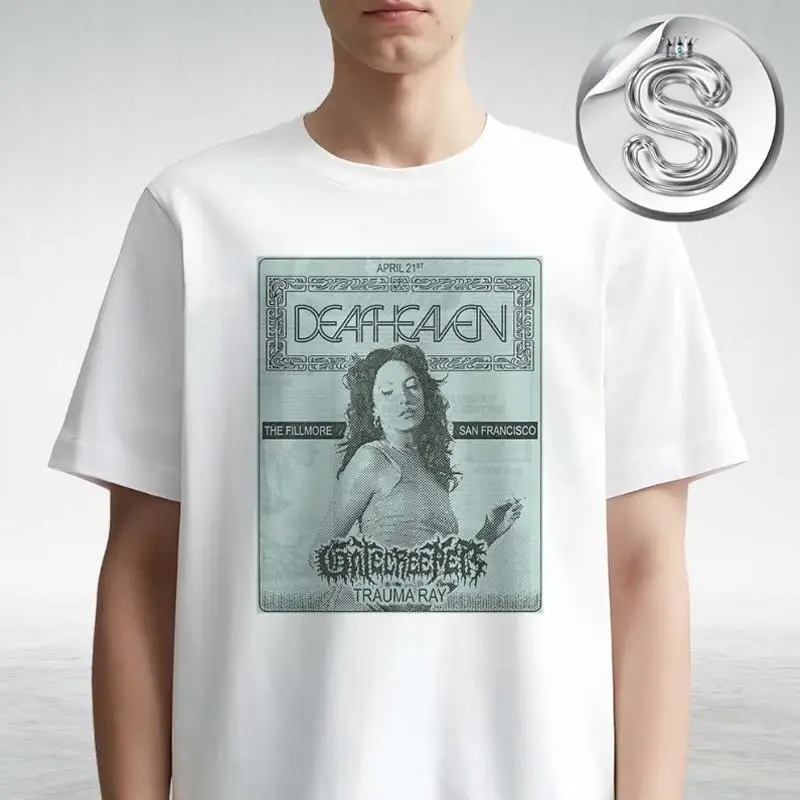 Deafheaven Music Show In San Francisco Ca On April 21Th 2025 T Shirt