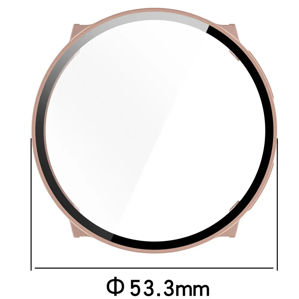 Стеклянный + чехол для ПК для Suunto Vertical, универсальный бампер, защитный чехол от царапин + защитная пленка для экрана для Suunto Vertical