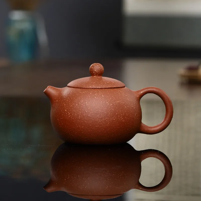 NLSLASI Chinese Authentic Yixing Teapot Famous Handmade Teapot Xishi Teapots Purple Mud Custom Gifts Ball Holes 200ml