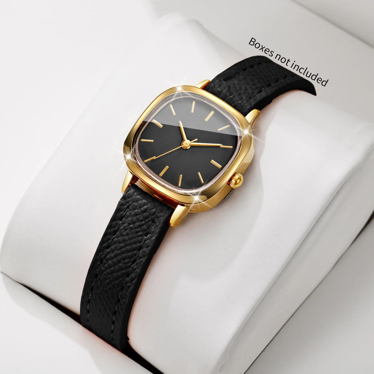 Fashion Fashion Square Women Quartz Watch Elegant Leather Strap Ladies Analog Dress Wristwatches Relogio Feminino（Without Box） - Aliexpress Deal
