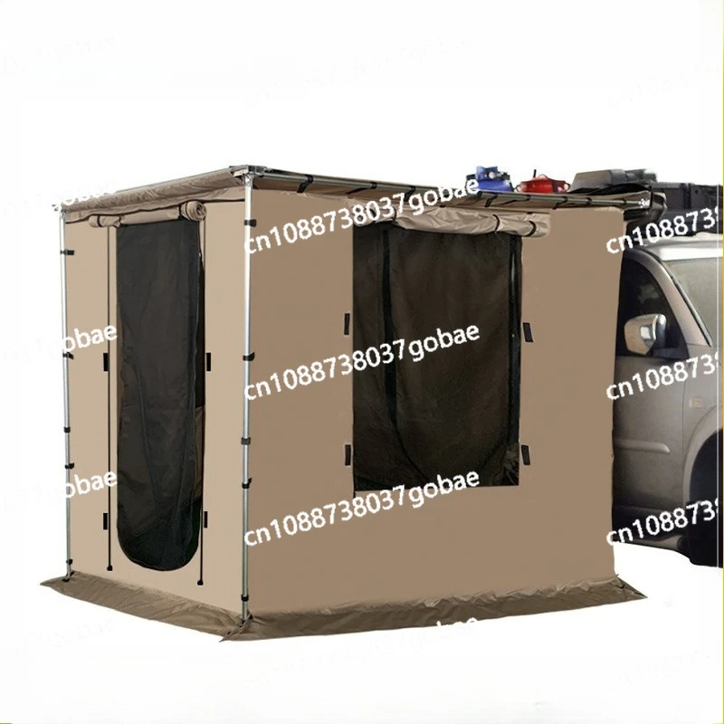 

Car side tent house outdoor camping self-driving tour Car side shelter with car canopy awning