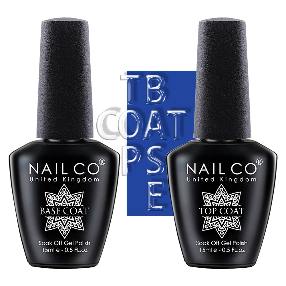 NAILCO 15ml Top Coat Basis Mantel UV Gel Nagellack Semi Permanent Lack Hybrid Lack Nagel Liefert Für Nagel kunst Profis