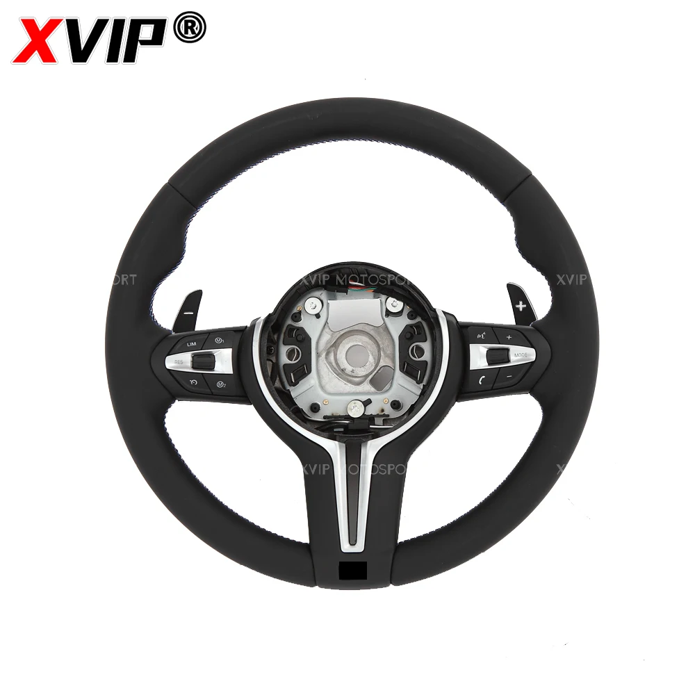 XVIP نابا عجلة القيادة الجلدية بدون وسادة هوائية لسيارات BMW X6M F86 13-18 F20 F21 F30 F31 F34 GT F32 F33 F36 F15 F16 F80 F82 F85