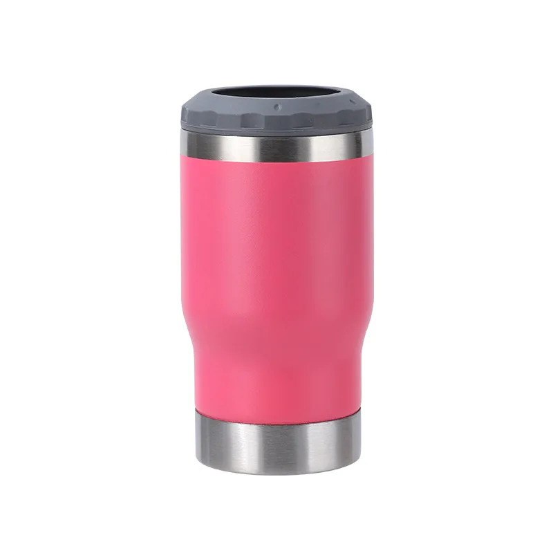 Stainless steel insulated cup, 14oz beer cup with bottle opener, double-layer vacuum cold insulation tank, portable car cup