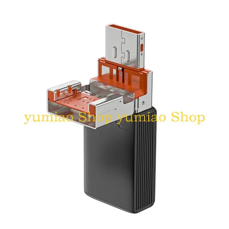 587B Type C to MicroSDs Memory Card Reader for Cards, Includes USB Adapter for Data Transter Connectivitys