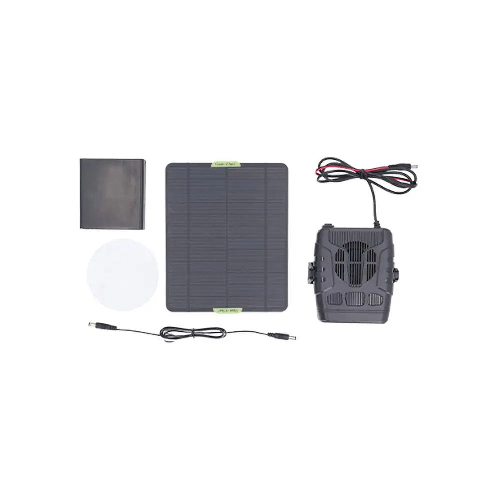 20/30W panneau solaire chauffage voiture chauffage séchage et chauffage maison pour animaux de compa