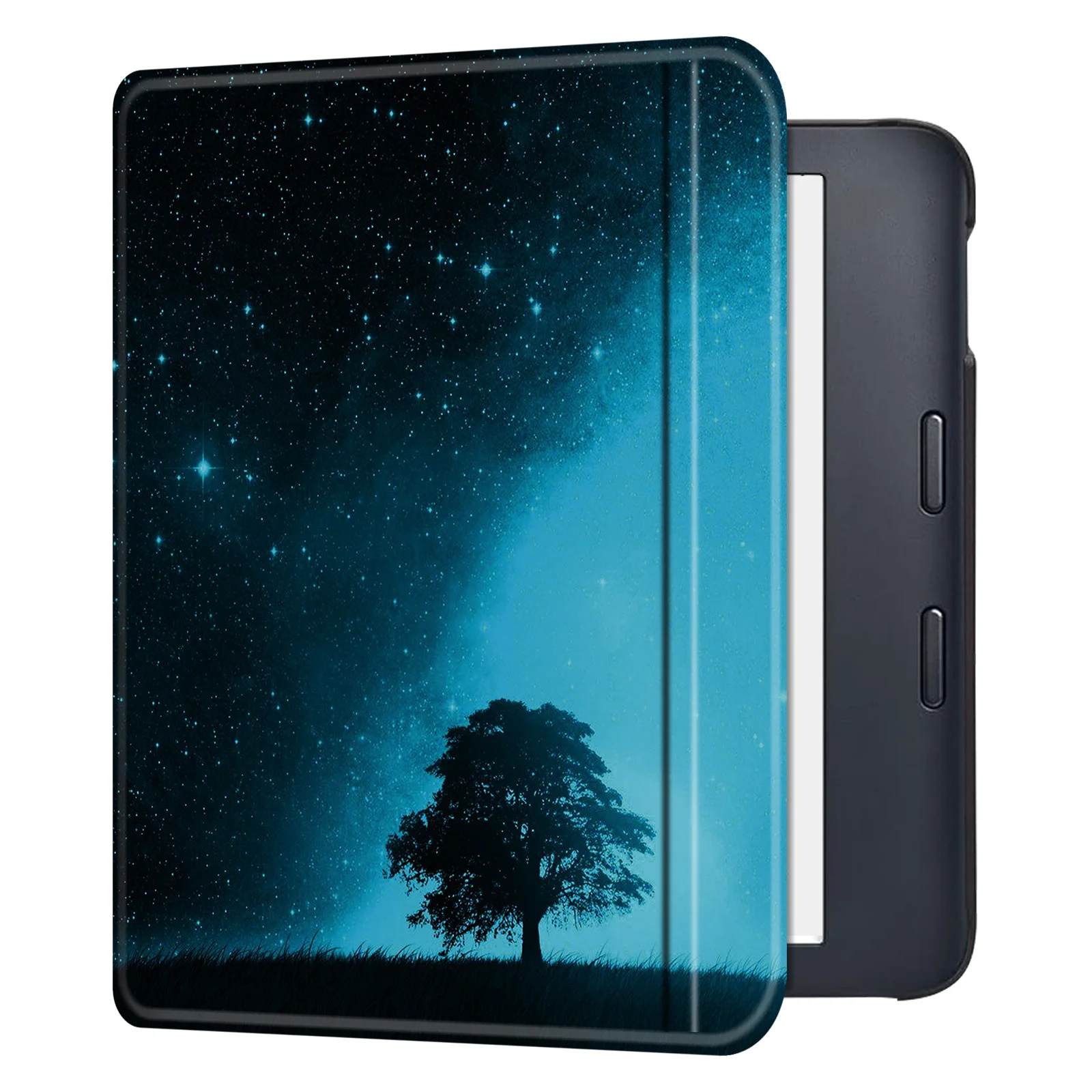 

Slim Case for Tolino Vision Color (7", 2024 Released) | Thin & Light | Hard Back Shell | PU Leather Cover with Auto Sleep/Wake