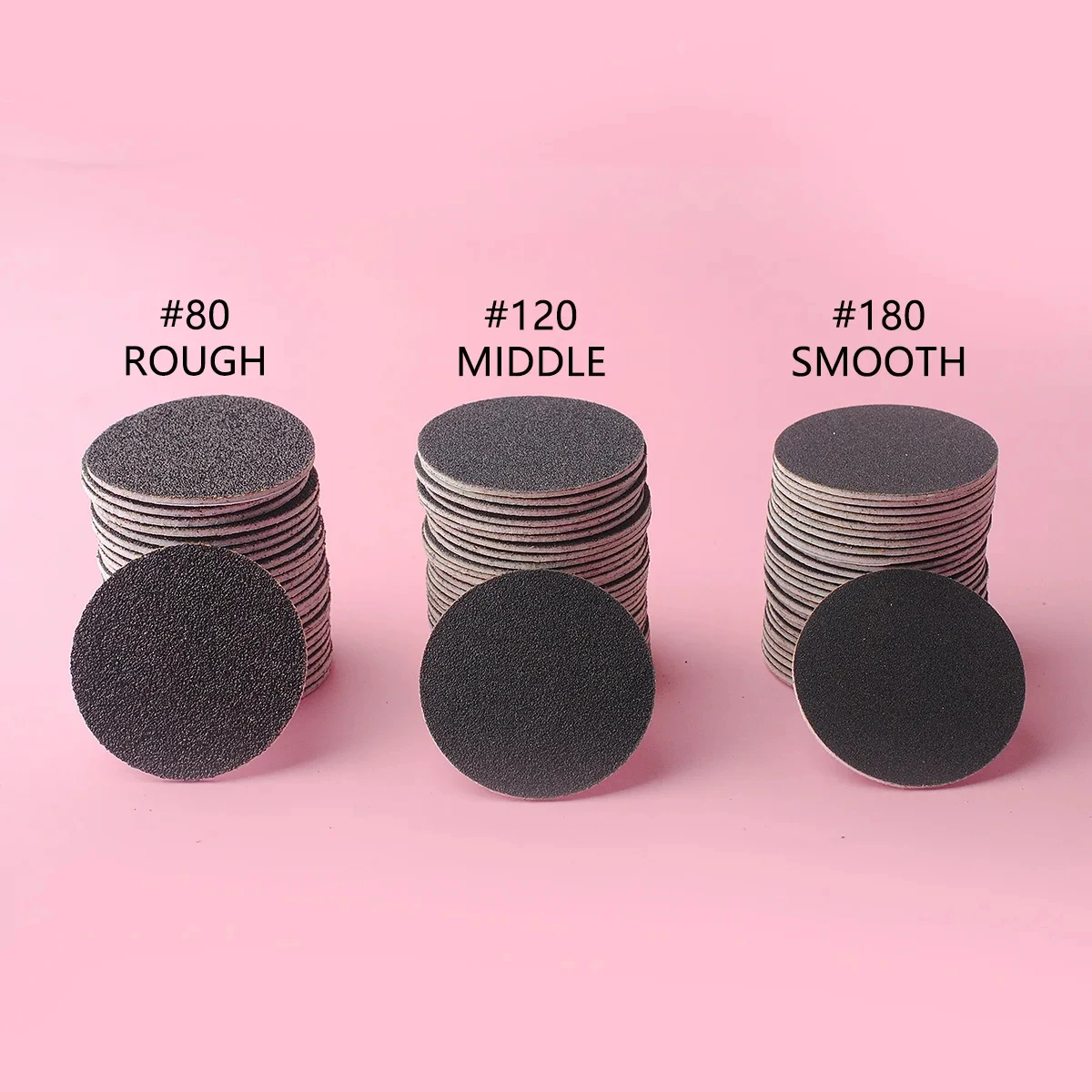 43mm 60pcs/Box Foot Dead Skin Sandpaper For Electric Nail File Cuticle Callus Replaceable Sanding Paper Professional Pedicure image 4