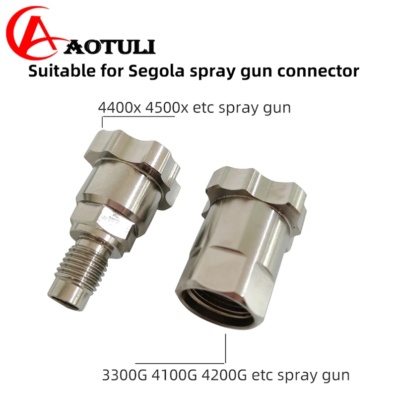 

Spray Gun Adapter For SAGOLA ETC/4500/4400X/3300/4100/4200G Disposable Gun Cup Accessories Painting tool accessories