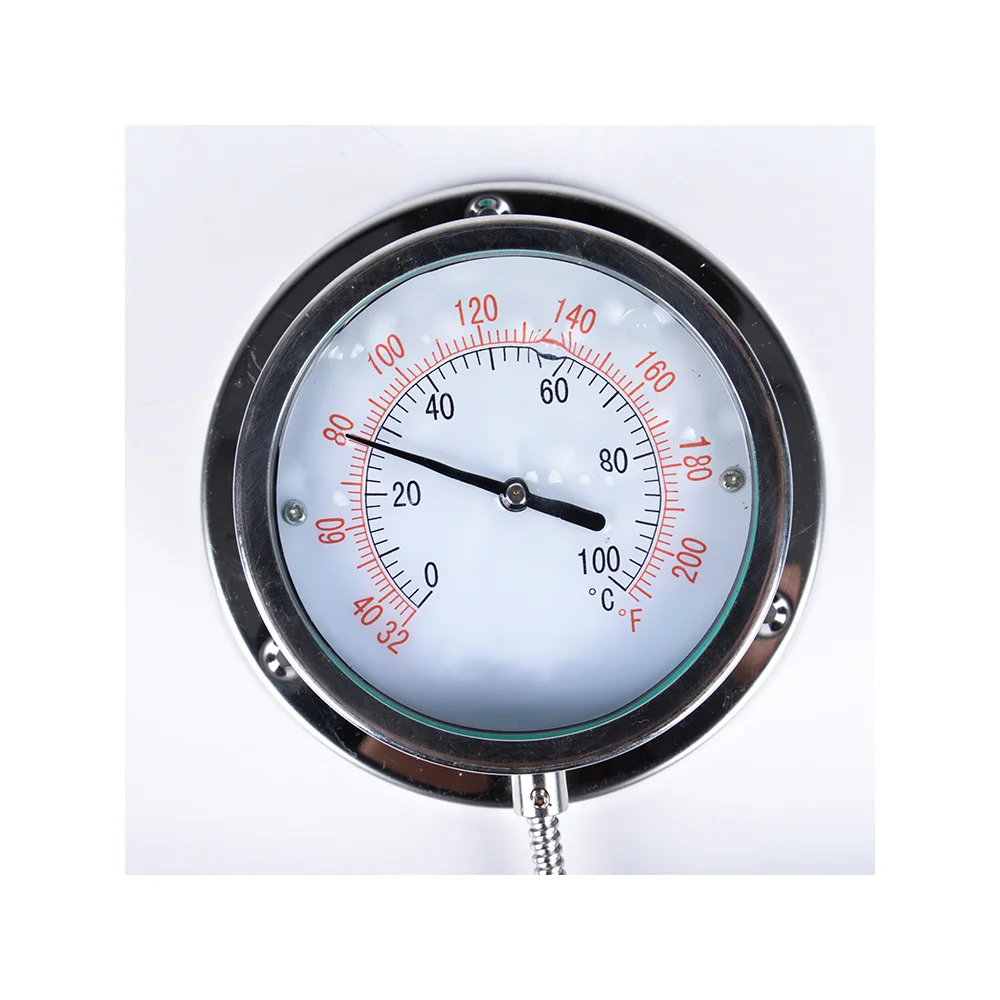 Customizable Capillary Thermometer Oil Manometer Hydraulic Oil Pressure Gauge Temperature Meter with OEM and ODM Support