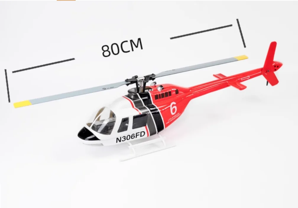 FLY WING Bell 206 Carrozzeria UH-1 Huey RC Elicottero Bell206 Tettuccio Pezzi di ricambio Accessori