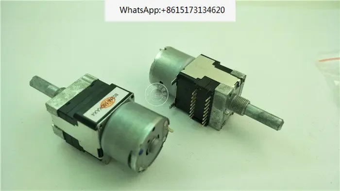 2 pieces Japan ALPS RK168 quadruple motor potentiometer 100KAX4 A100K handle length 25MMF 802M