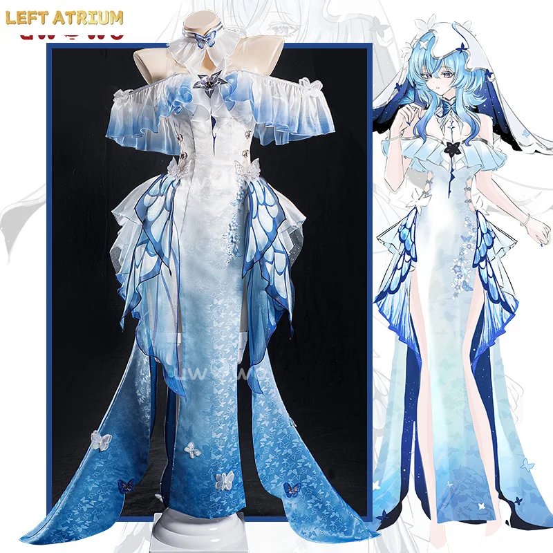 

PRE SALE UWOWO Shorekeeper Cosplay Game Wuthering Waves Shorekeeper Fanart Qipao Gown WuWa Shorekeeper Cosplay Costume Halloween