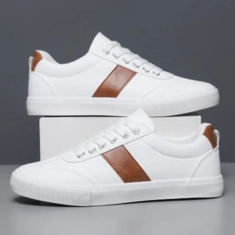 Fashion Sneakers Men Autumn Board Shoes Men's Casual Shoes 2026 Breathable Student Casual Shoe Low Cut Color Blocked Men's Shoes