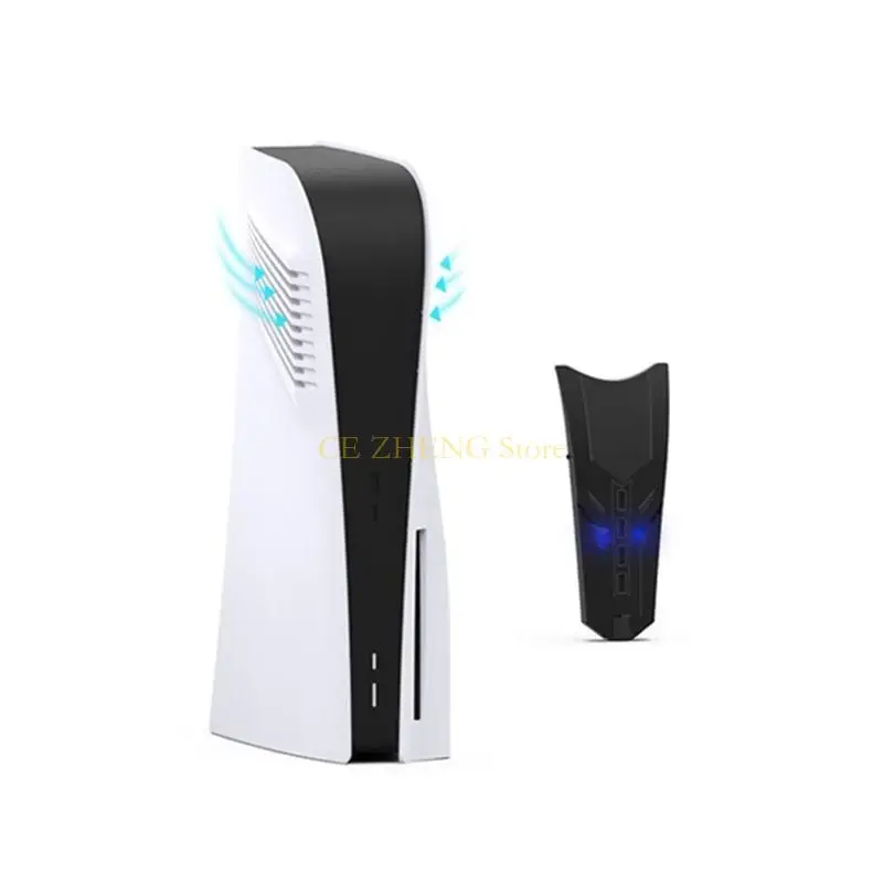 E56B Ekstensi Hub Konsol Game Tahan Lama dengan 4 Port USB2.0 Pelat Host Kulit Memancar untuk Cangkang