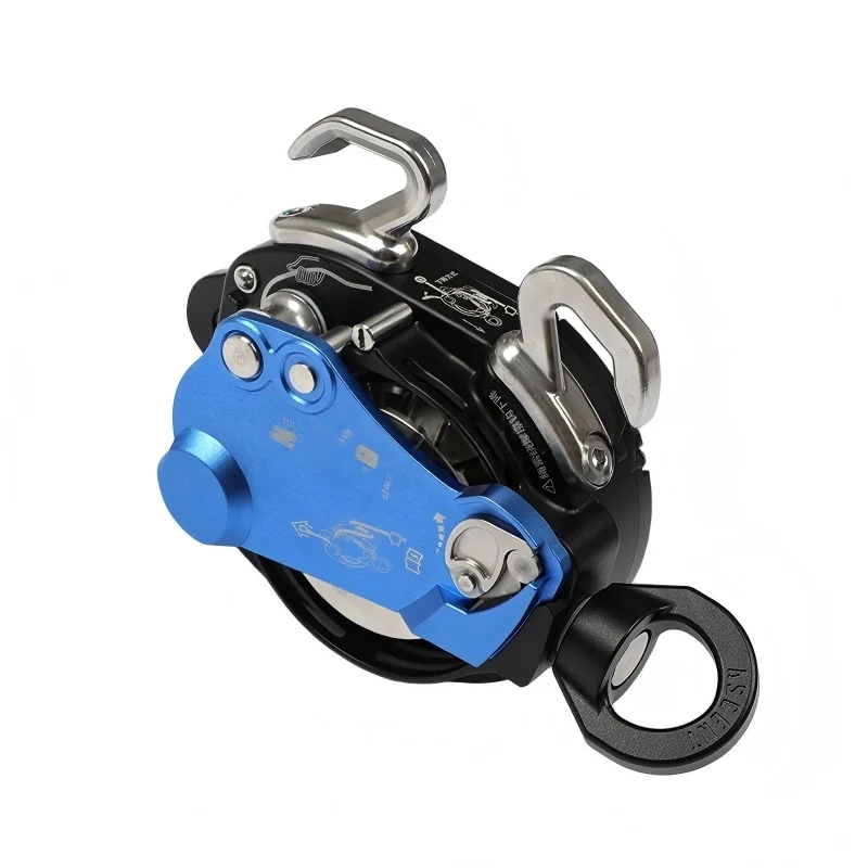 

2026 Hot Sale Cheap Aluminum Alloy Electric Ascender Kit Aerial Work Equipment 200kg Capacity Slow Rapid Descent Rope Climbing