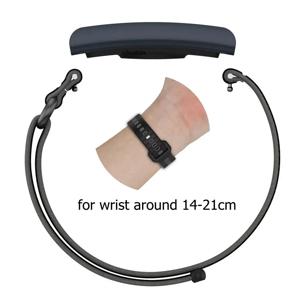 調節可能なナイロンストラップ Amazfit Helio スマートウォッチブレスレット用 Huami Helio スポーツリストバンドループアクセサリー