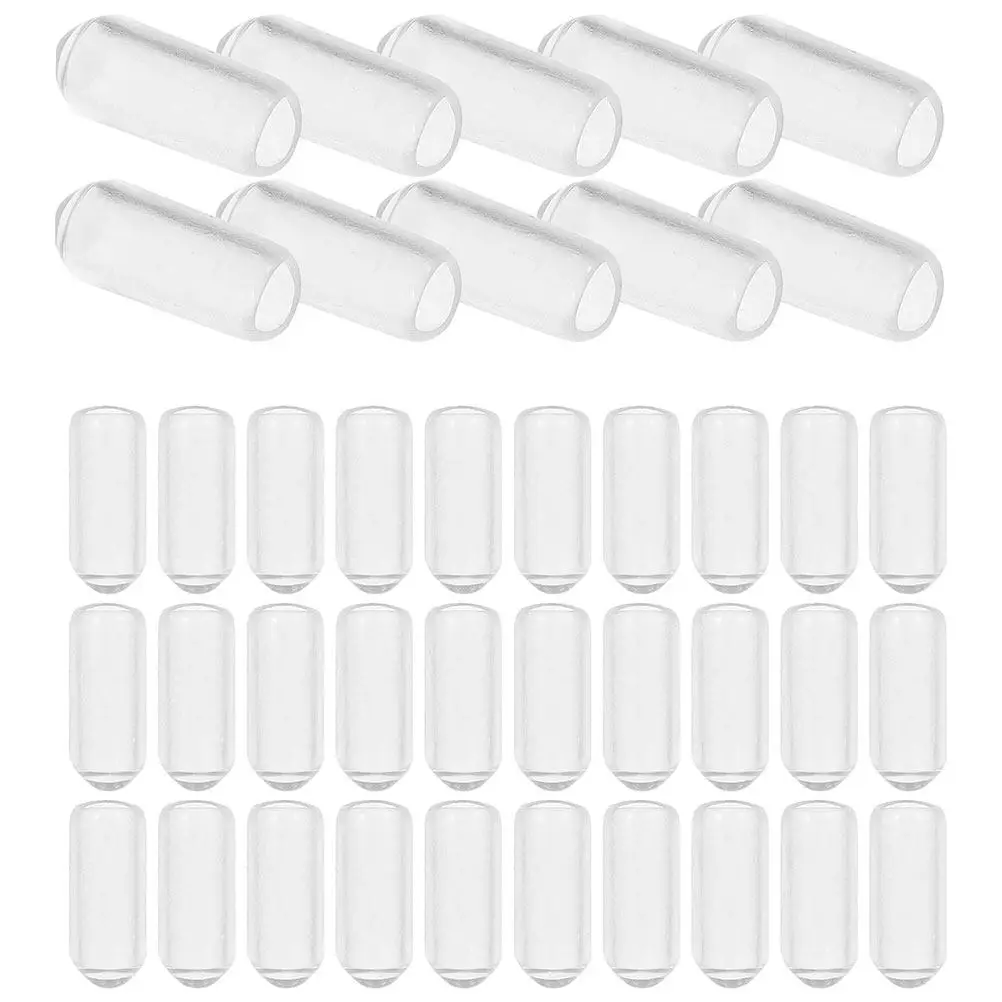 

200 шт. резиновых мягких наконечников для повязок на голову, защитные чехлы для резинок для волос, сменные детали для аксессуаров для ободков своими руками