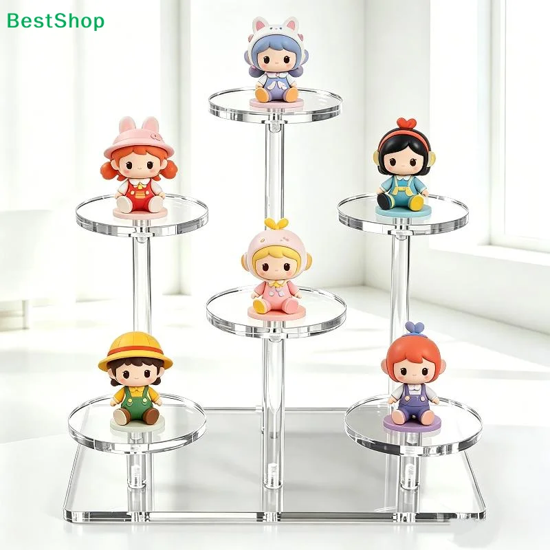 ♩Large Special Display Model Stand Acrylic Model Shelf For Product Showcase Self-Assembled Acrylic Display Stand