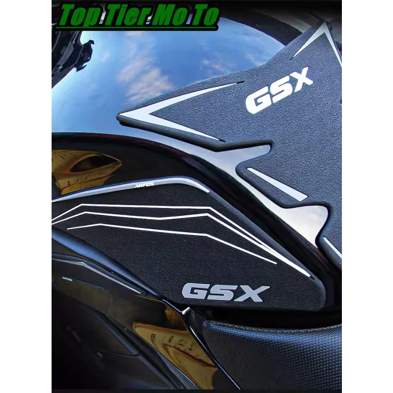 New Fit For GSX250R 2017-2025 Protector Anti Slip Tank Pad Sticker Fishbone patch Gas Knee Grip Traction Side Pad 3M Decal
