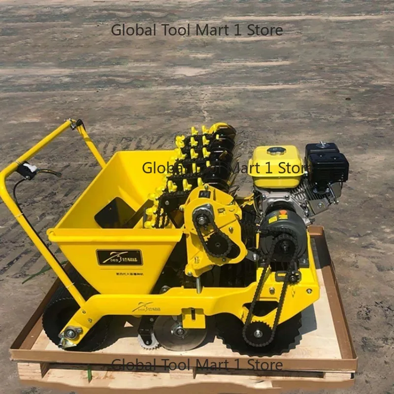 

Manual (1-8 Rows) and Tractor Mounted (5 Rows) Garlic Planter / Seeder - Available in Driven Model