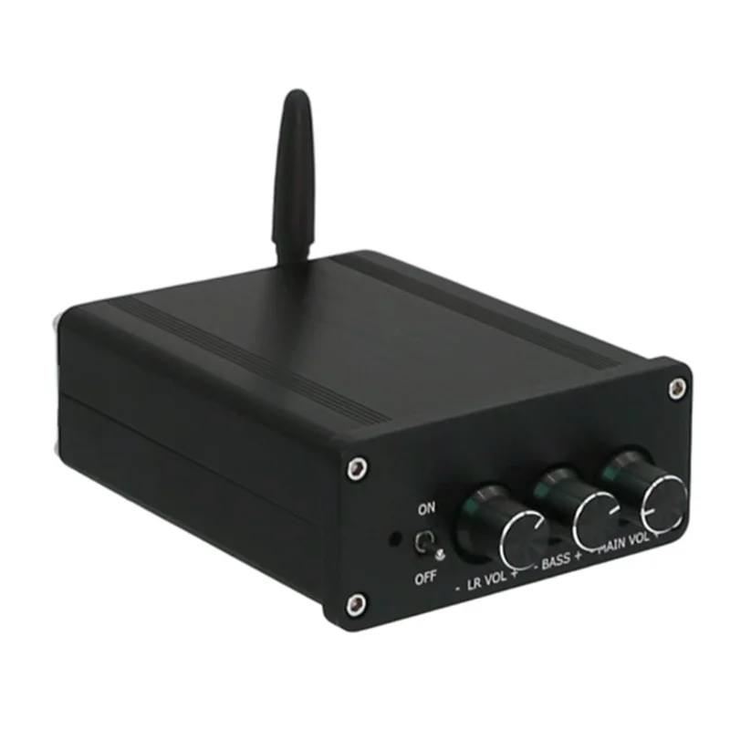 

Y45A-высокая мощность HIFI настольный цифровой QCC3034 Bluetooth усилитель мини TPA3116 2.1 ES9023 декодер 50 Втx2 + 100 Вт