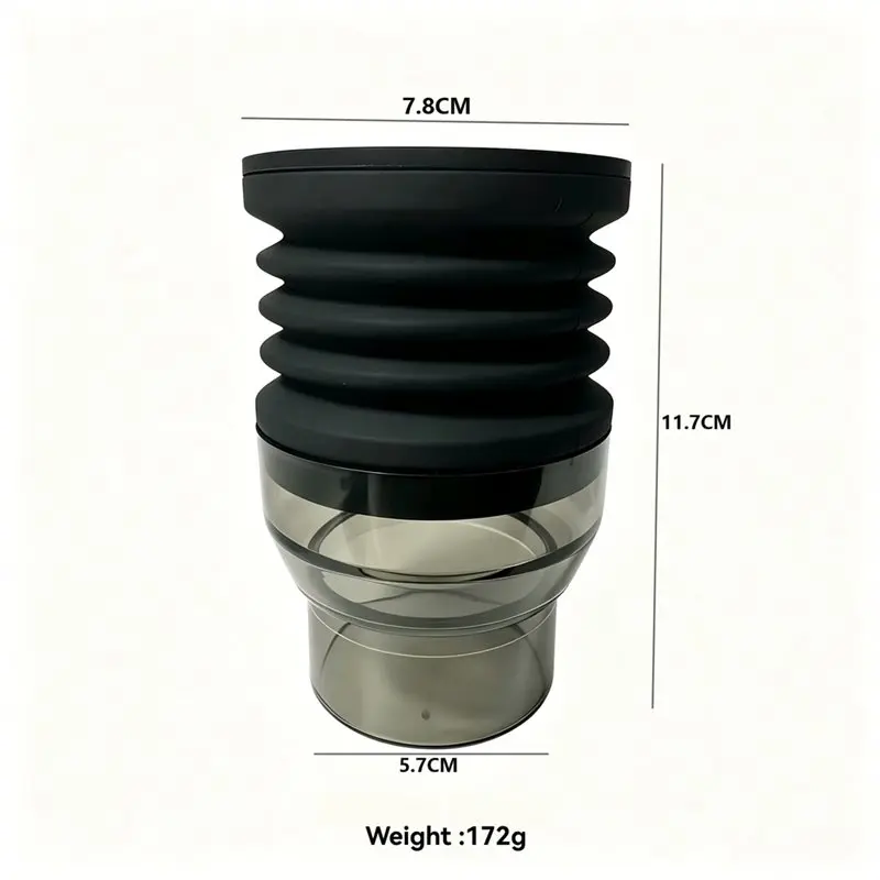 AWAH Coffee Grinder Single Dose Hopper Bean Bin Blow Cleaning Tool For Mazzers Mini/Roburcs Major/Super Jolly Models