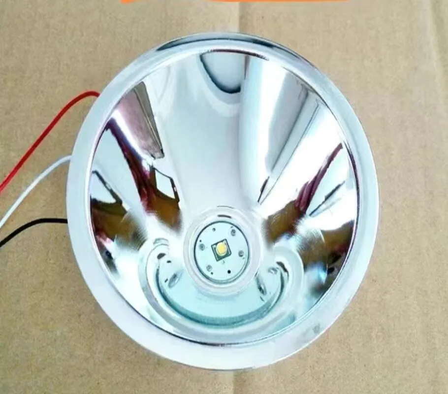 Lanterna farol luzes da lâmpada fonte de luz copo alumínio profissional led refletor mina lâmpada portátil lanterna alta/baixa