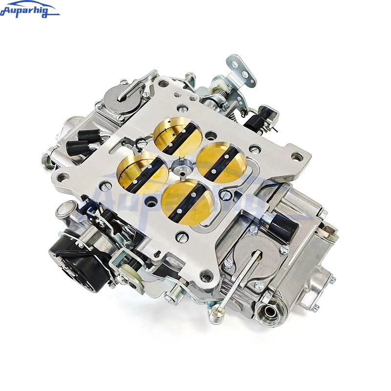 

QTGYCND 4 Barrel 650 CFM Brawler Double Pumper Carburetor Electric Choke BR-67255 For Performance Racing Engine Carburetor Parts