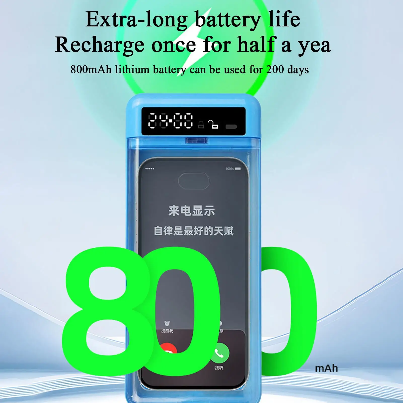 New Phone Lock Box With Timer LCD Display Phone Prison Transparent Phone Locker Adults Children Students Self-Discipline Tools