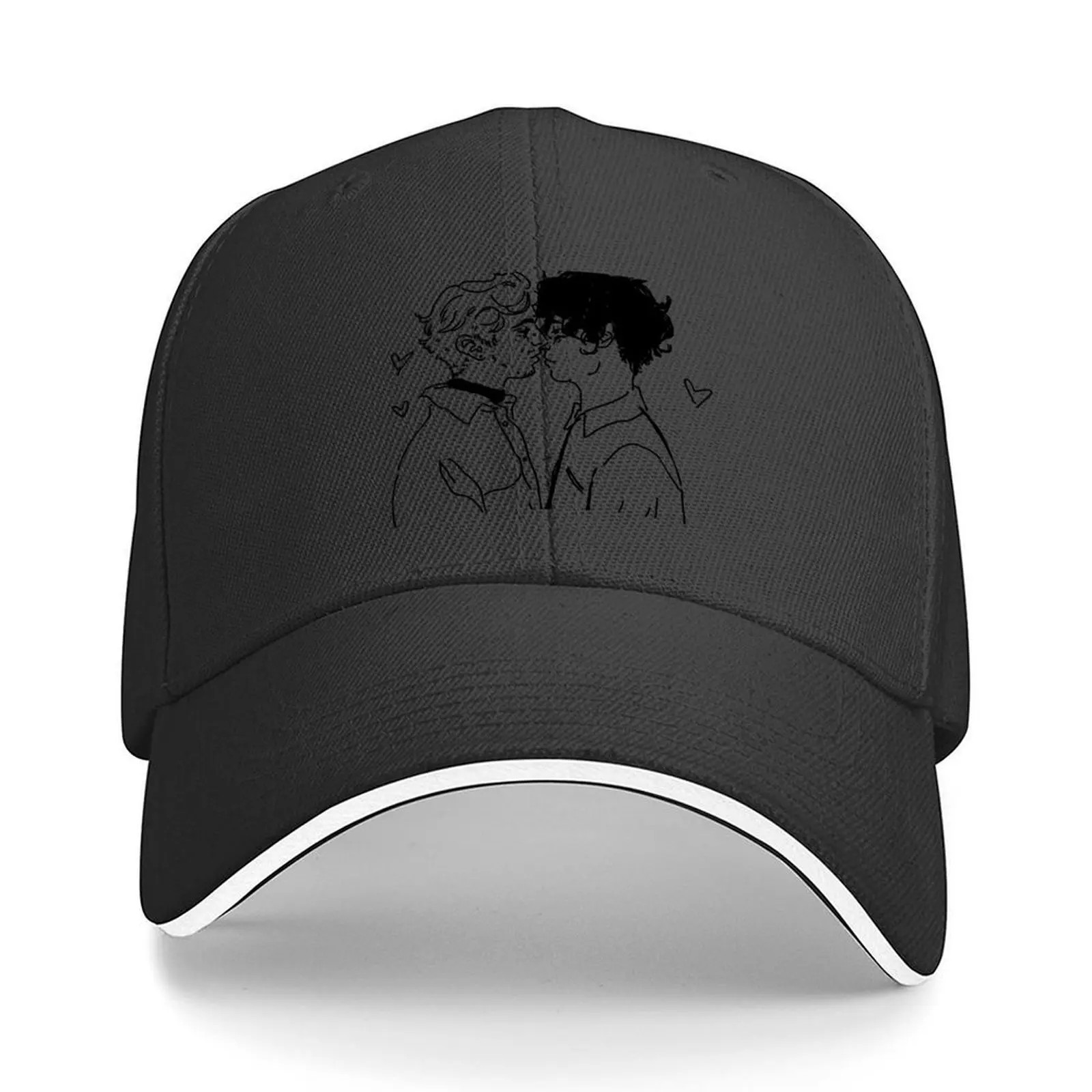 

anyone wanna be boy best friends Baseball Cap Hat Man Luxury Trucker Cap Unique hats Hip Hop Men's Baseball Women's