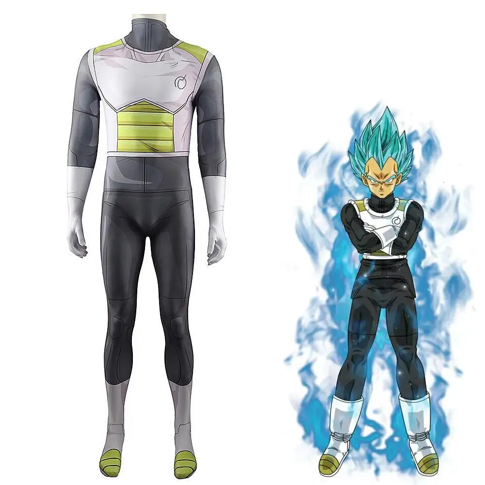 DRAGON BALL Vegeta IV one-piece Cosplay Costumes Hallloween Jumpsuit Performance Party Bodysuits