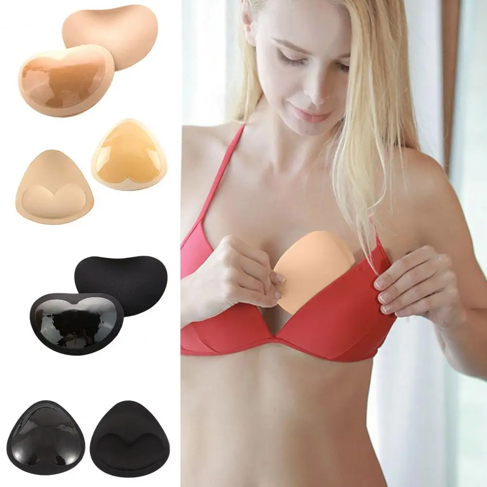 1 Pair Women Chest Pad Sweat-proof Anti-slip Invisible Breathable Thickened Breast Support Nipple Covers Women Breast Petals