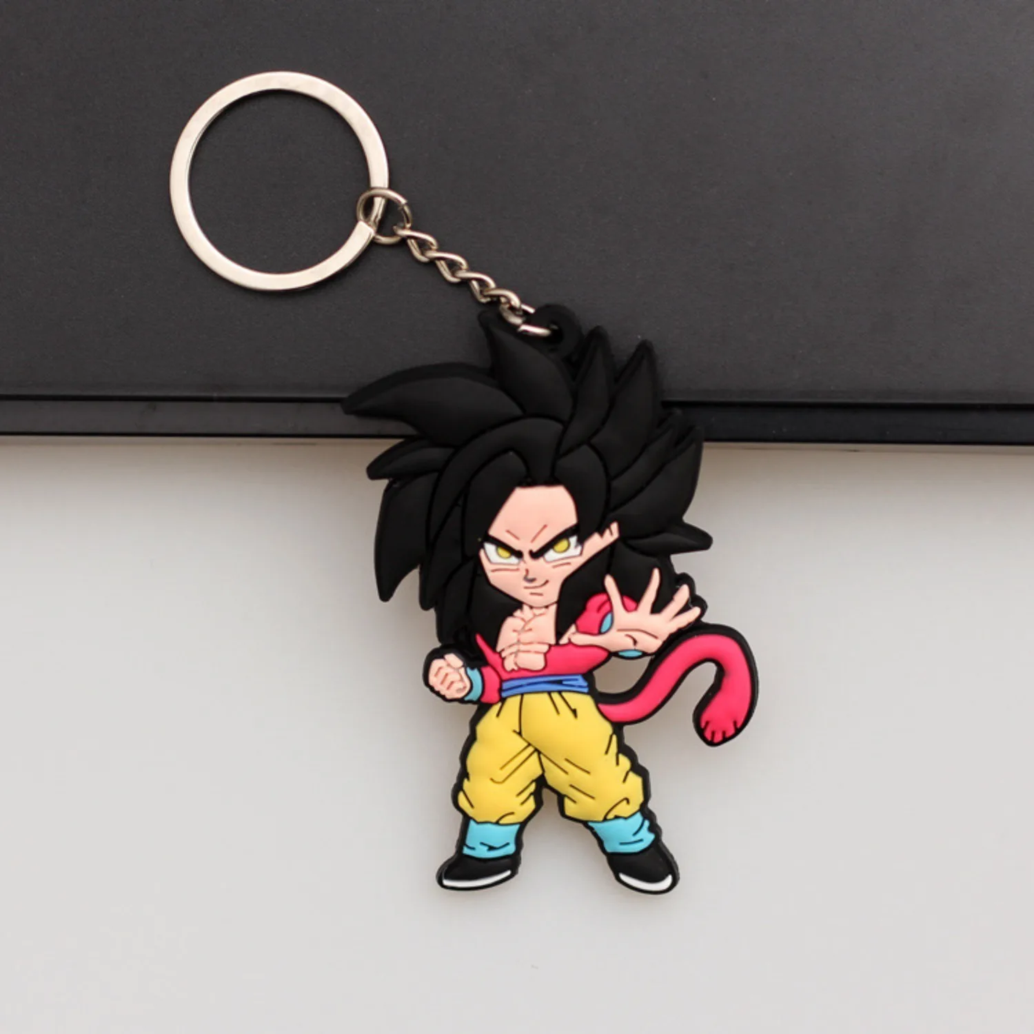 Dragon Ball Anime PVC Doll Cars Keychain Pendant for Men and Women\'s Universal Decorative Products Accessory Birthday Gift