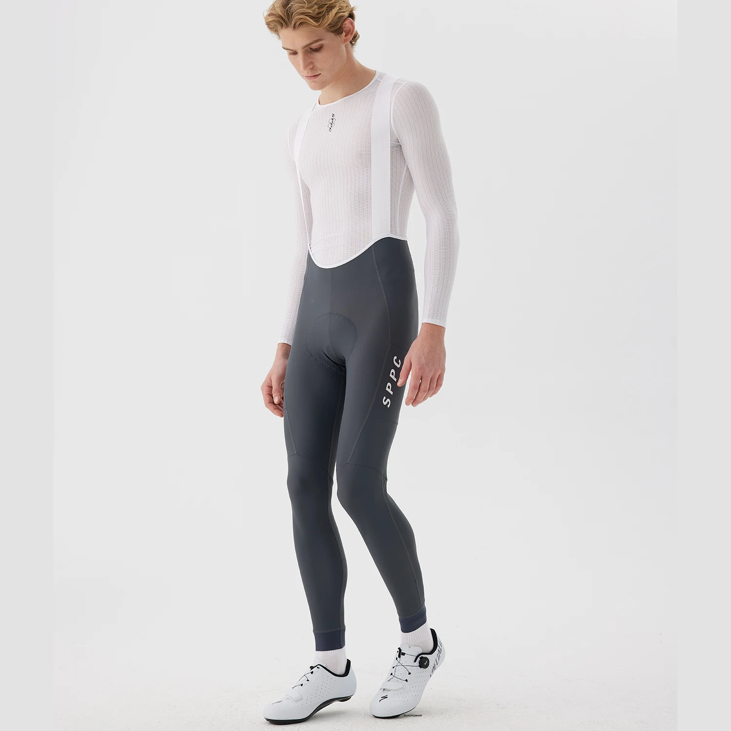 SPEXCEL SPPC Herren PRO RACE Cargo-Latzhose Leichter, schnelltrocknender und atmungsaktiver Stoff mit italienischem 120kg-elastischem Polster – Detail 7