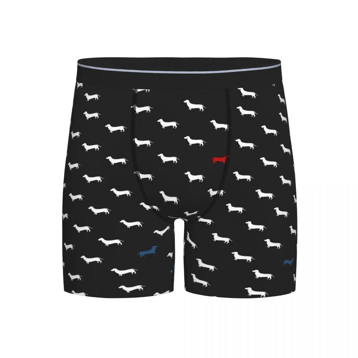 

Long Boxer Underpants Shorts Dachshund Pattern Panties Men Comfortable Underwear for Homme Man Boyfriend Gift