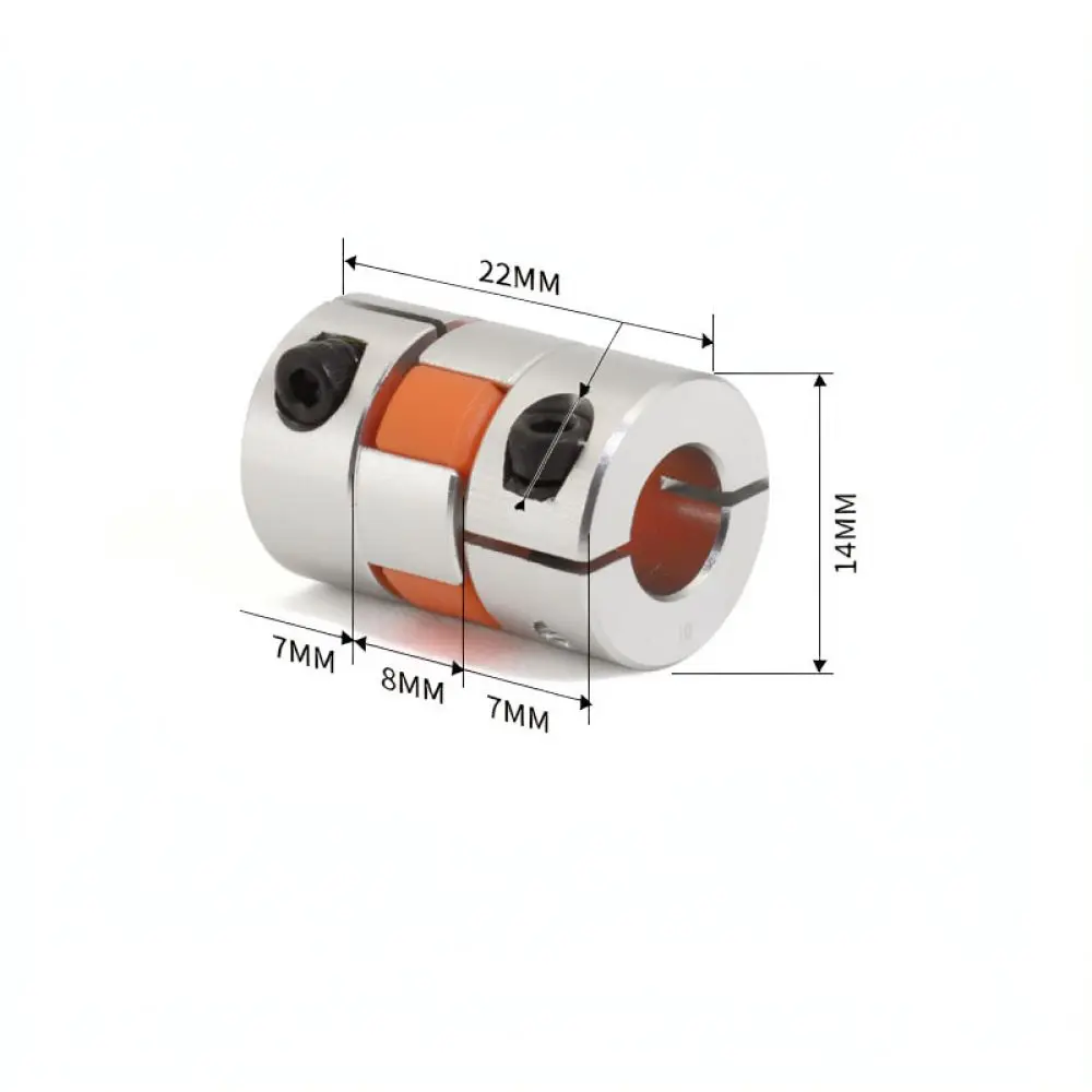 Plum Blossom Flexible Coupling Aluminum Shaft Connector For Servo Stepper Motor CNC Machinery Precision Transmission Unit
