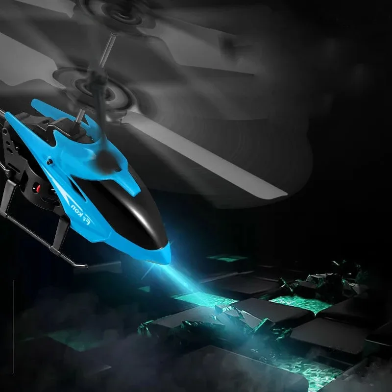 Parkten 電動 RC フライングヘリコプター子供の飛行飛行機赤外線誘導航空機リモコンおもちゃ LED ライト屋外おもちゃ