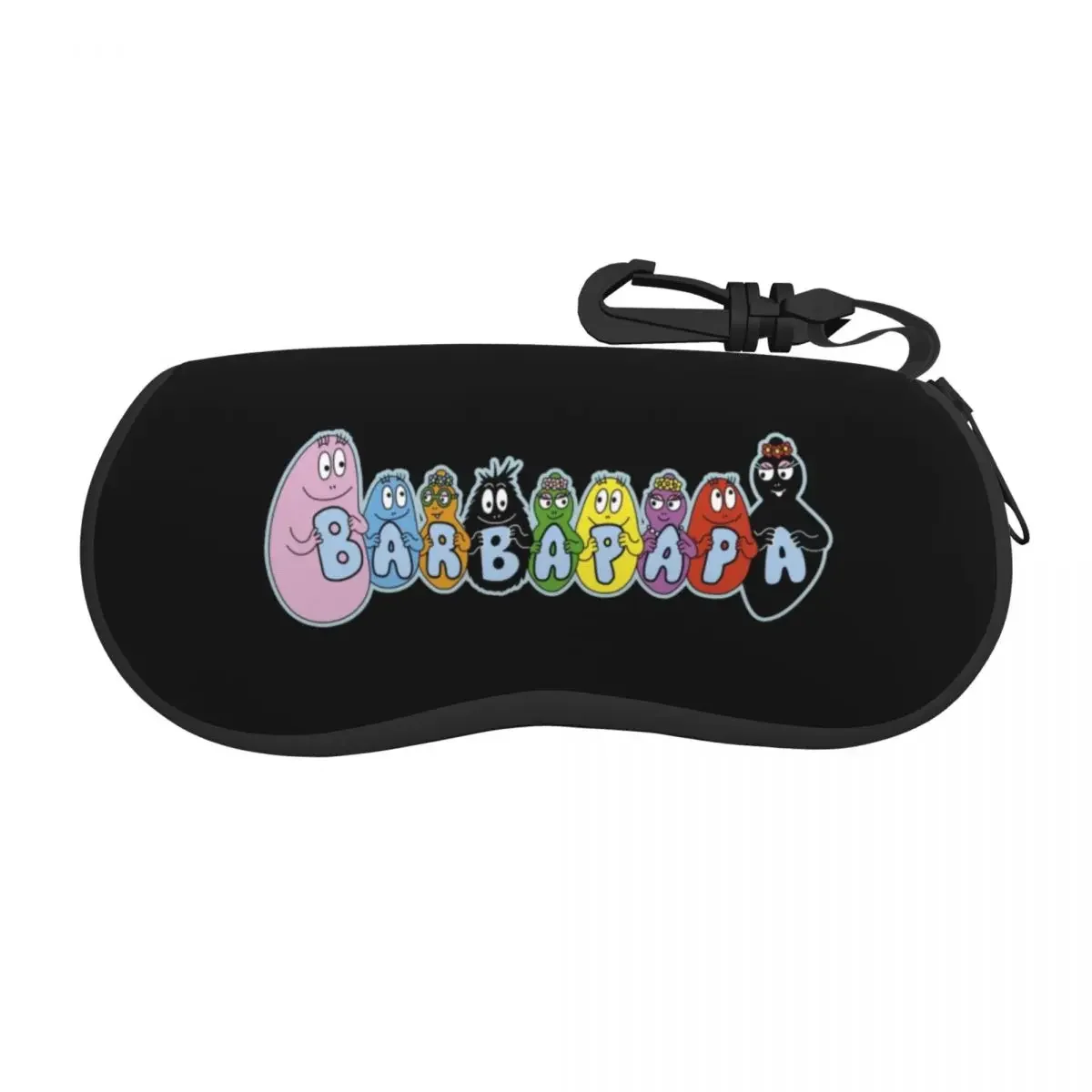 Barbapapa TV Series Sunglasses Soft Case Neoprene Zipper TV Classic Shell Eyeglass Case Custom Protective Box For Glasses