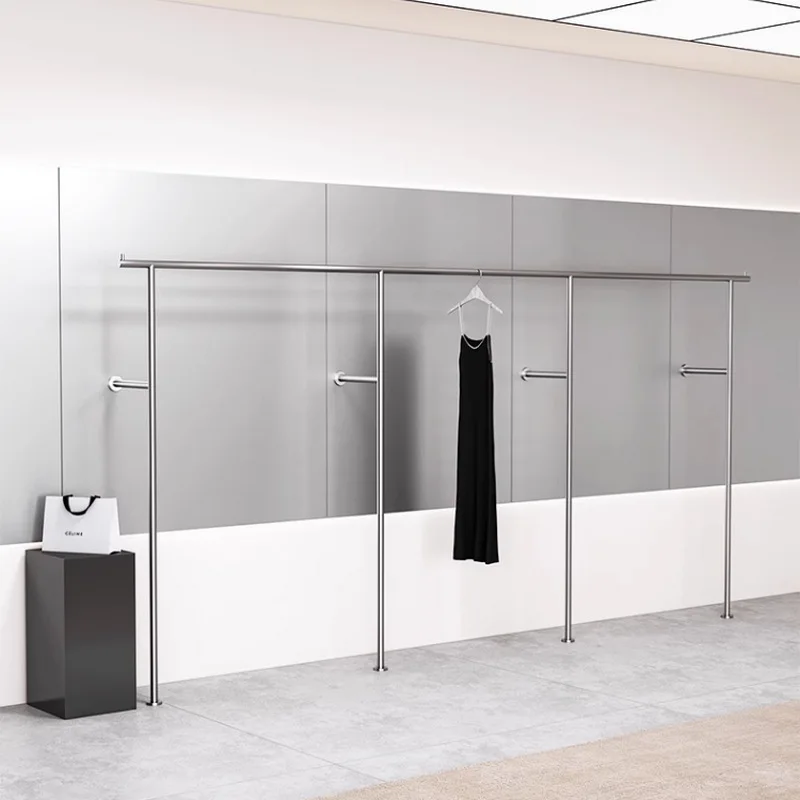 

Custom. Women's Clothing Store Shelves Children's Clothing Store Clothing Store Clothing Display Racks Floor-standing Wall-mount