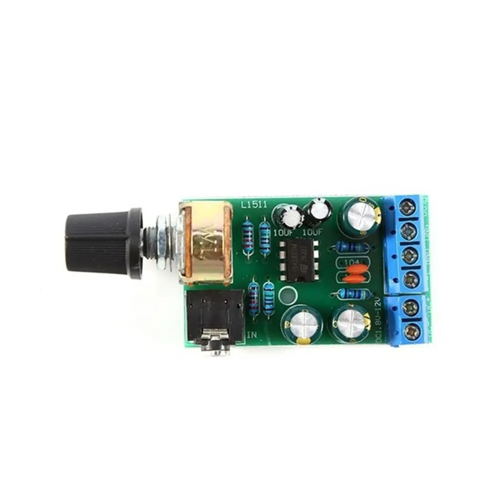 Portable DC1.8-12V 3.5mm 2.0 Channel Stereo Amplifier Amp Board Module