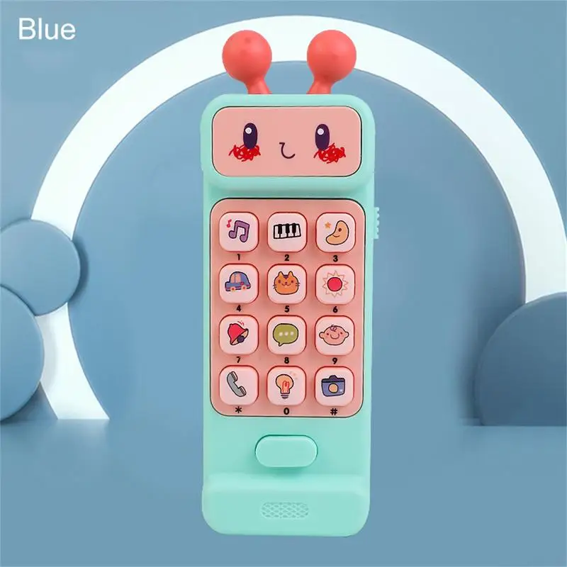 Baby Phone Toy Control Music Sleeping Toy Teether Simulation Baby Toy Kids Infant Early Educational Toy Musical Toys For Babies