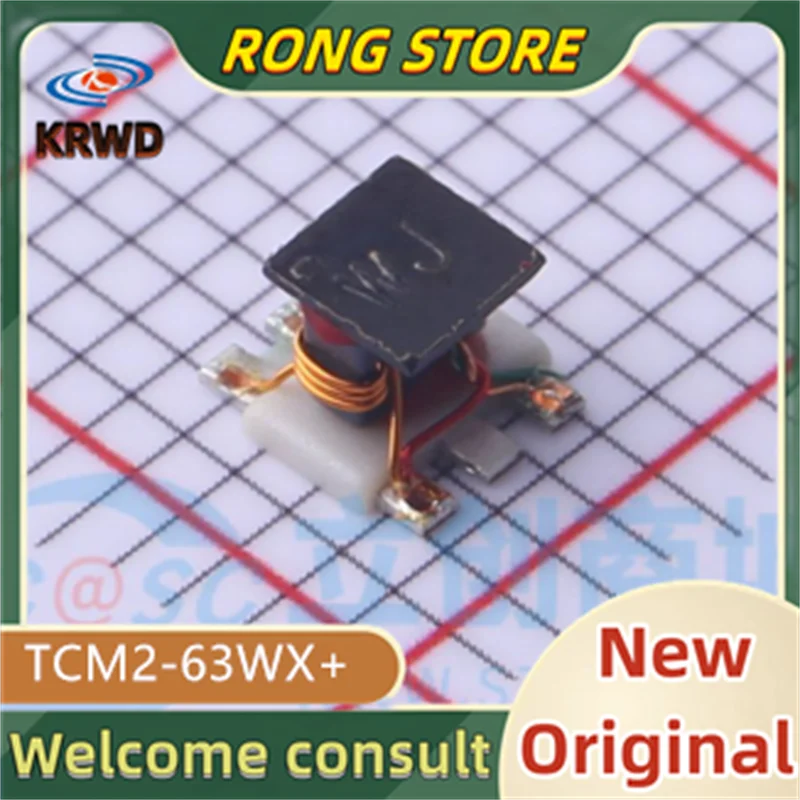

2 шт. WJ Новые оригинальные микросхемы TCM2-63WX+ TCM2-63WX SMD